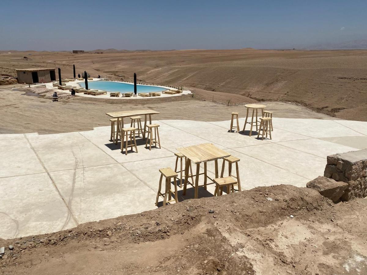 Le Bedouin Agafay Villa Marrakesh Bagian luar foto