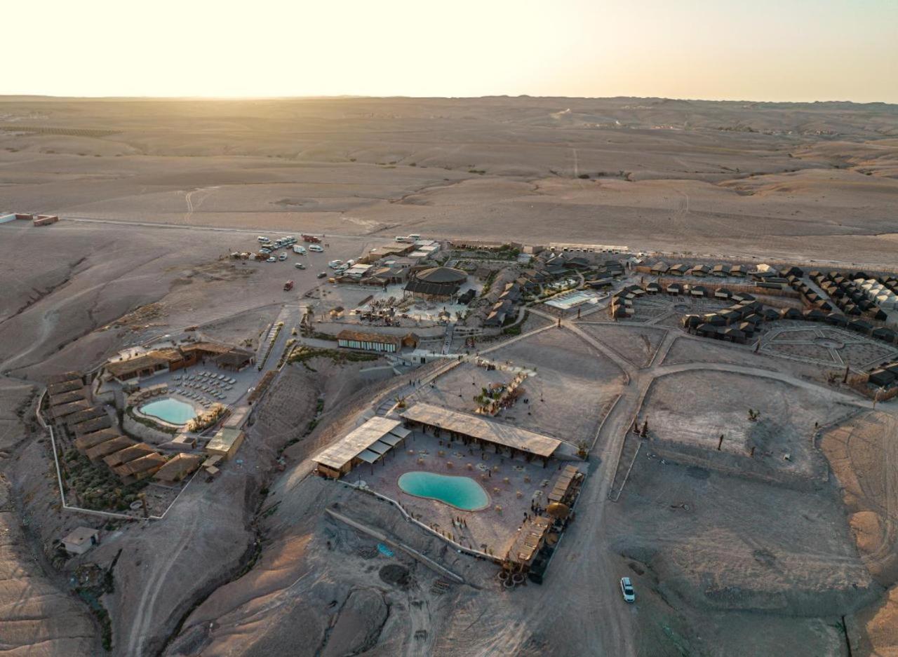 Le Bedouin Agafay Villa Marrakesh Bagian luar foto