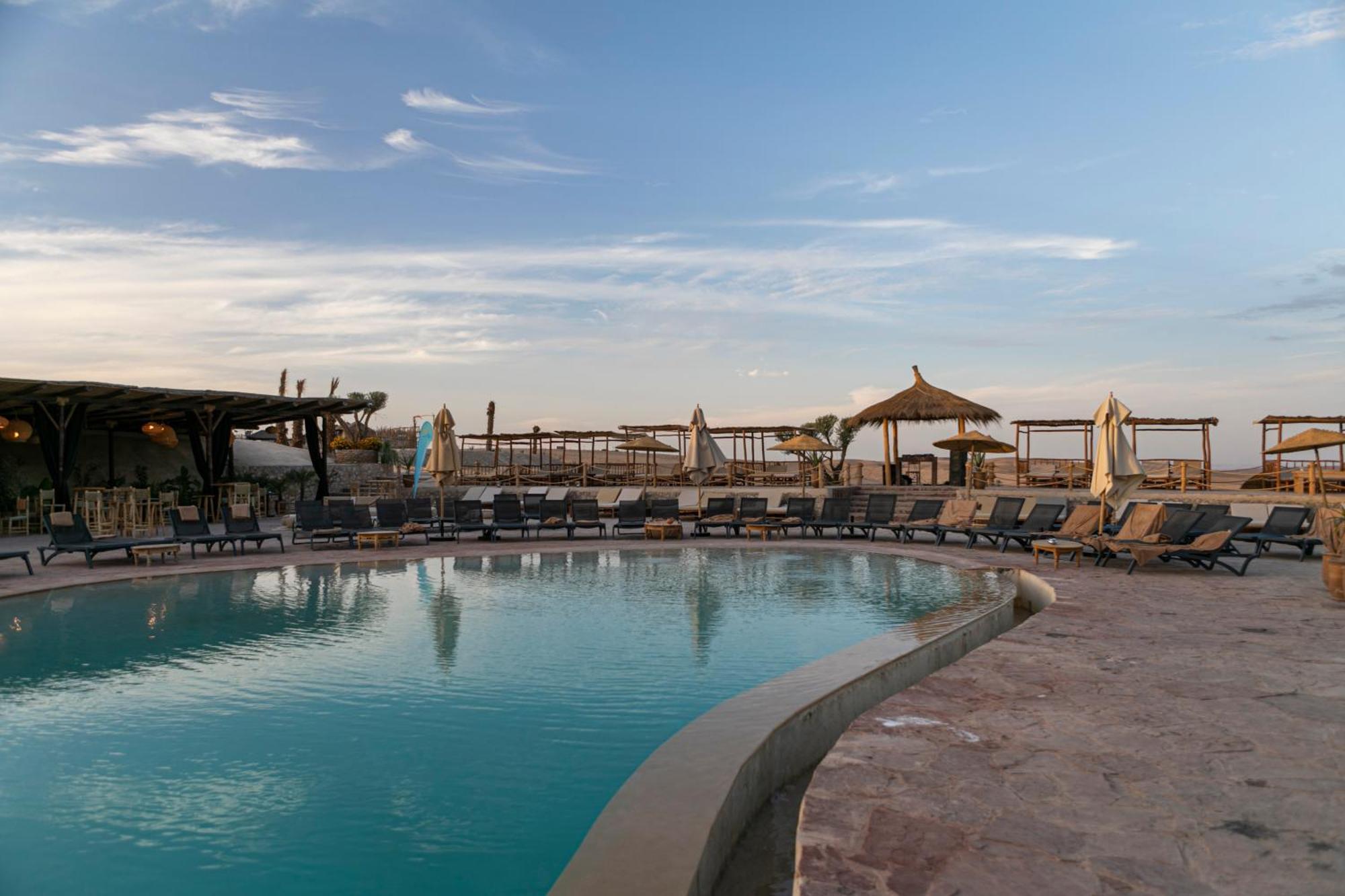Le Bedouin Agafay Villa Marrakesh Bagian luar foto