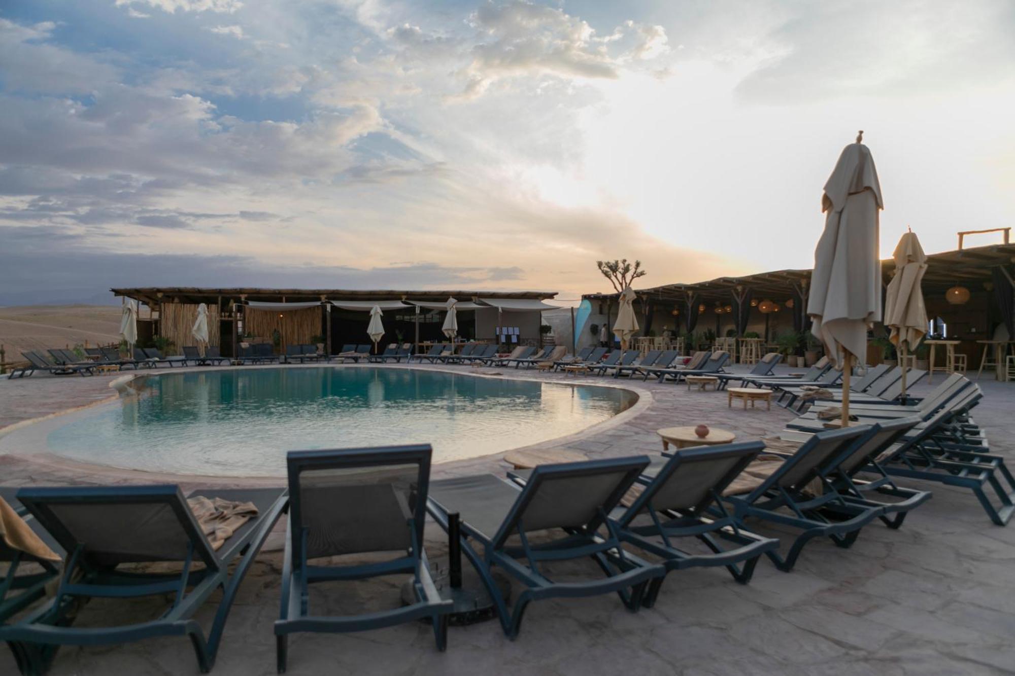Le Bedouin Agafay Villa Marrakesh Bagian luar foto