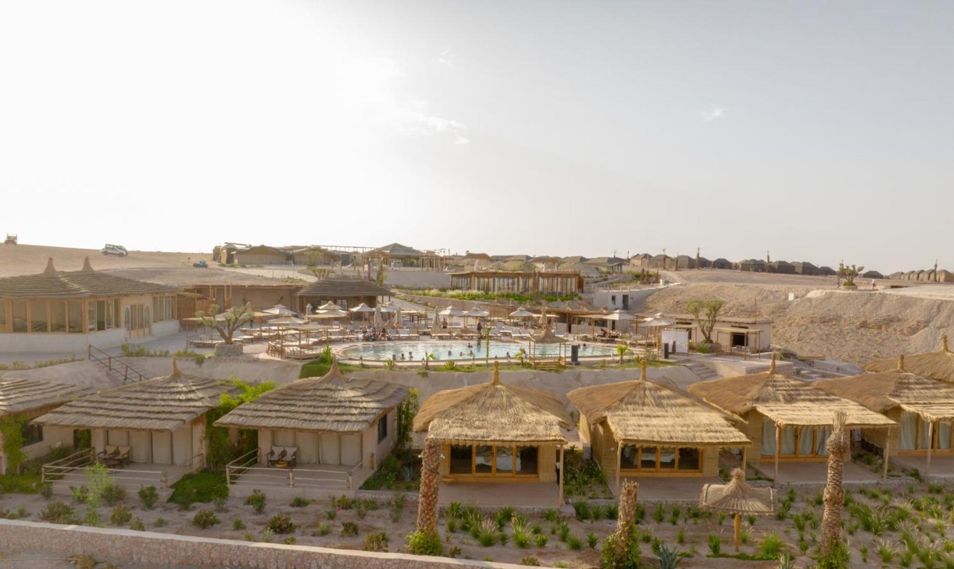 Le Bedouin Agafay Villa Marrakesh Bagian luar foto