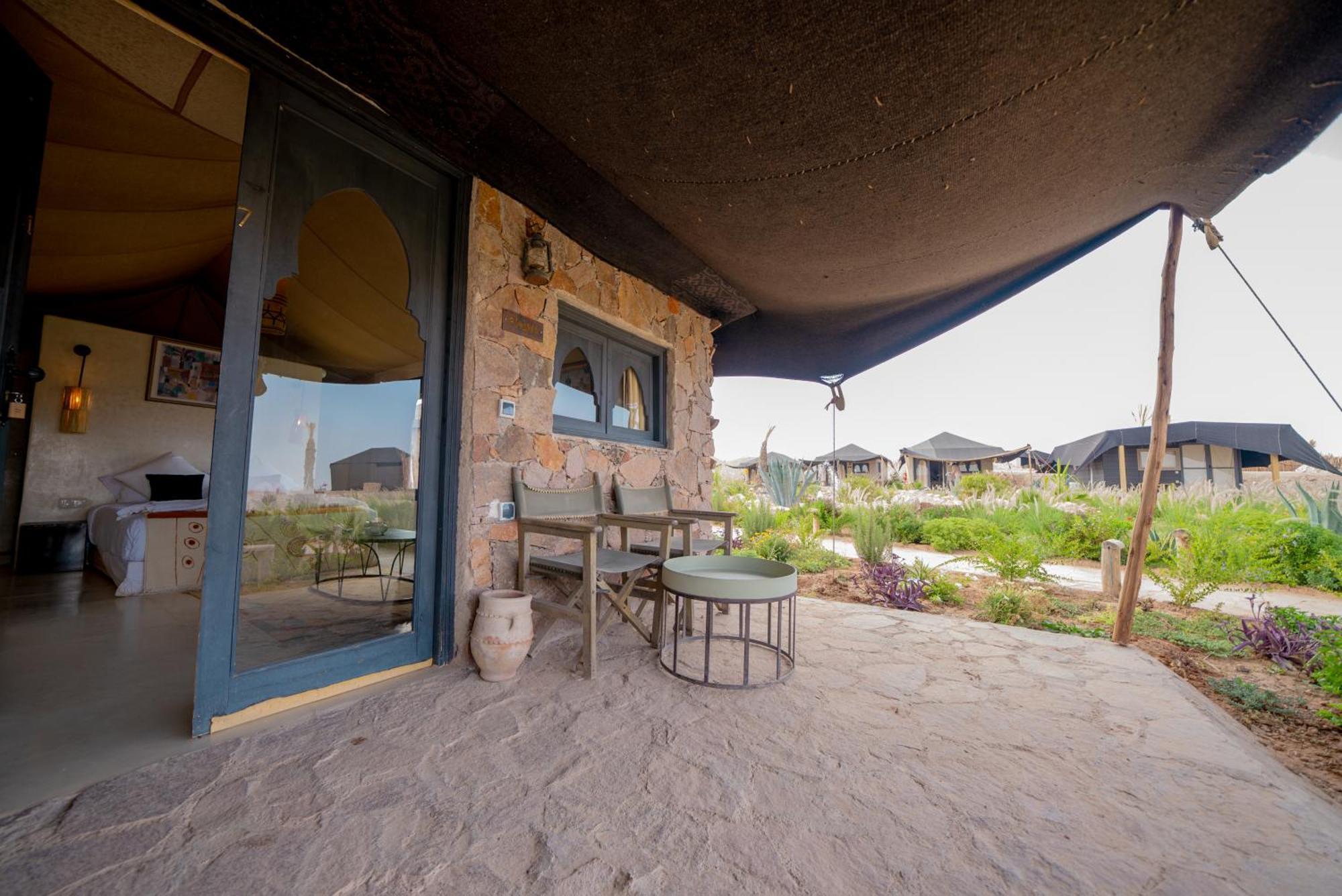 Le Bedouin Agafay Villa Marrakesh Bagian luar foto