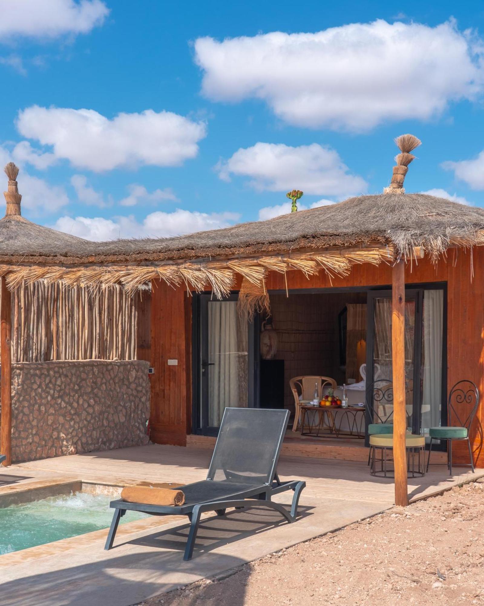 Le Bedouin Agafay Villa Marrakesh Bagian luar foto