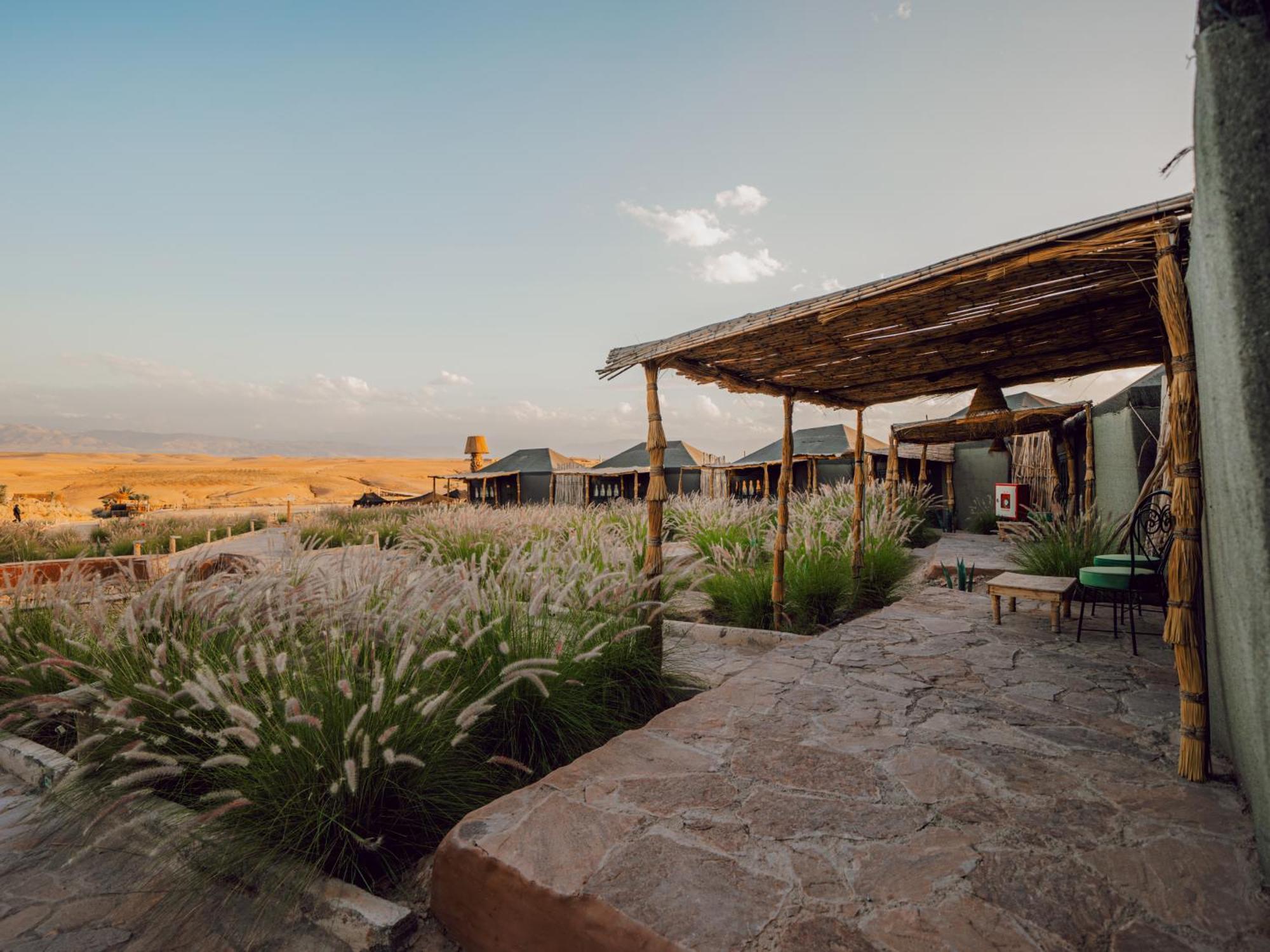 Le Bedouin Agafay Villa Marrakesh Bagian luar foto