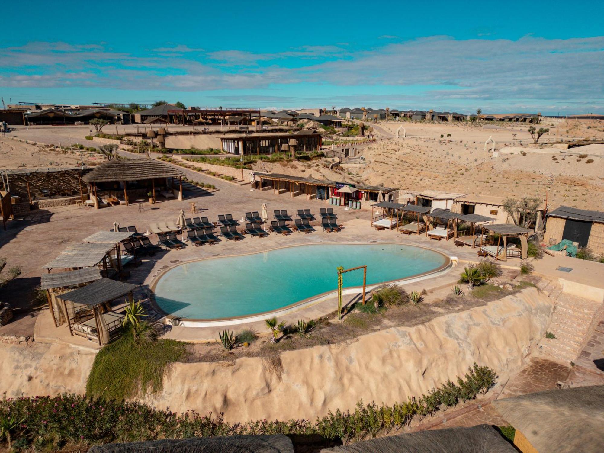 Le Bedouin Agafay Villa Marrakesh Bagian luar foto